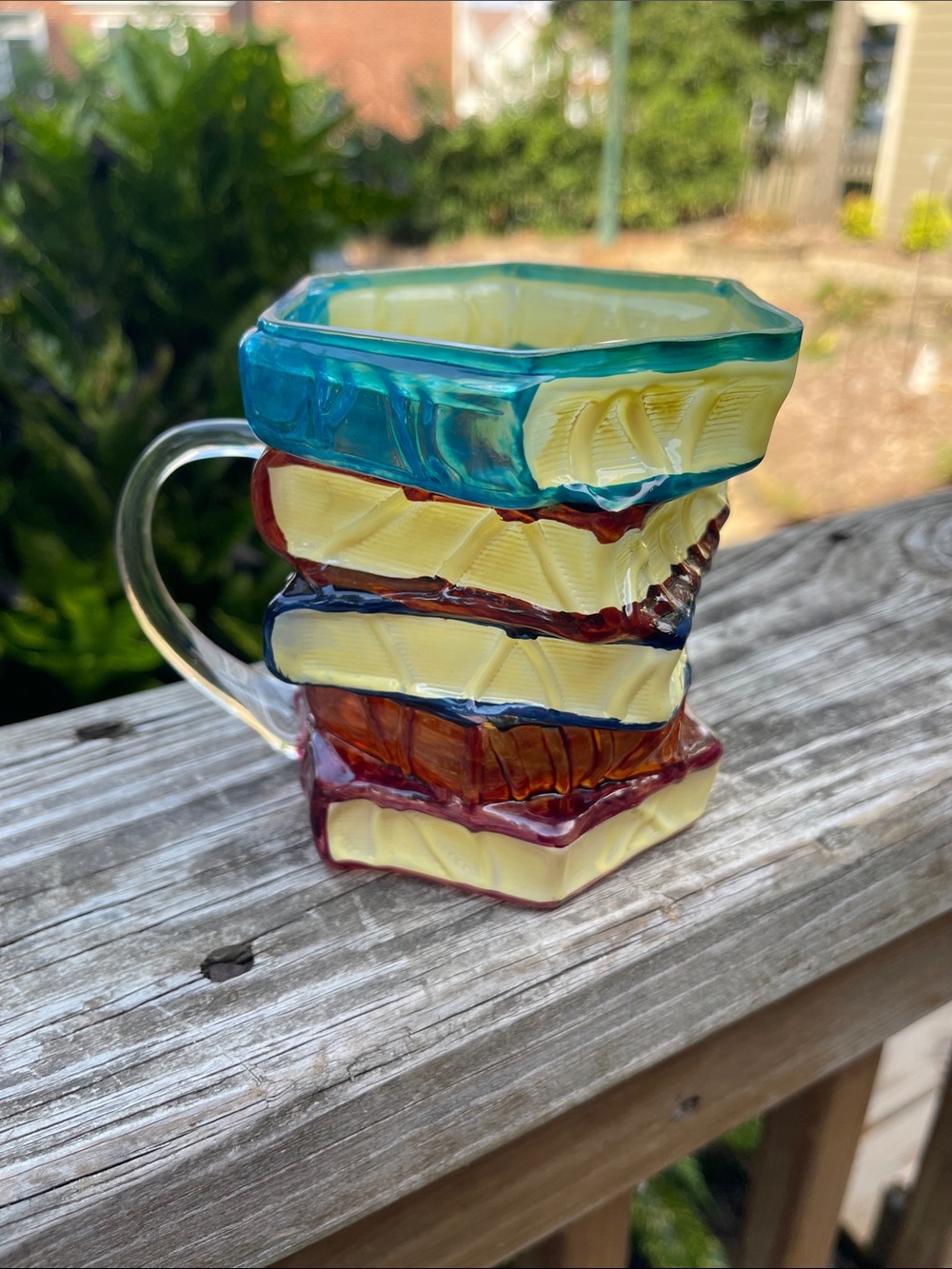 Chapter Book Stack Coffee Mug